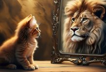 A cat that wants to become a lion must … A cat that wants to become a lion must lose its appetite for mice