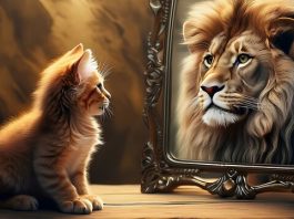 A cat that wants to become a lion must lose its appetite for mice
